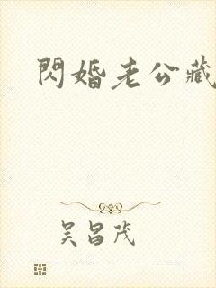 闪婚老公藏不住