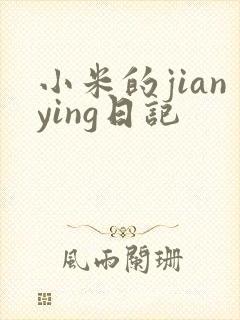 小米的jianying日记
