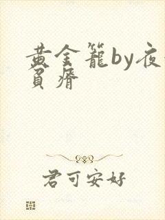 黄金笼by夜很贫瘠