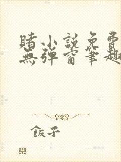 赌小说免费阅读无弹窗笔趣阁