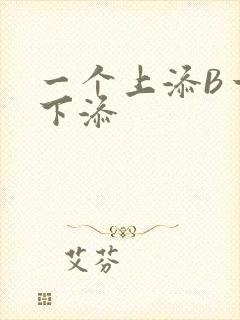 一个上添B一个下添