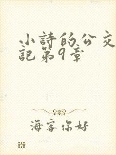 小诗的公交车日记第9章