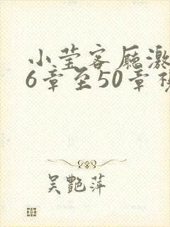 小莹客厅激情46章至50章视