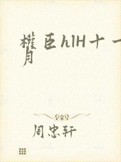 权臣hlH十一月