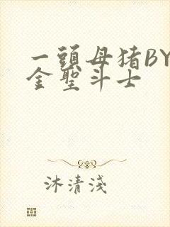 一头母猪BY黄金圣斗士