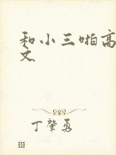 和小三啪高辣h文