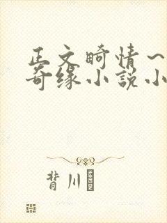 正文畸情～内裤奇缘小说小茹