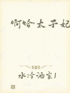 啊哈太子妃好骚