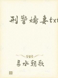 刑警娇妻txt
