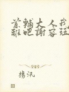 首辅大人我们和离吧谢容珏