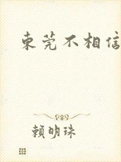 东莞不相信眼泪