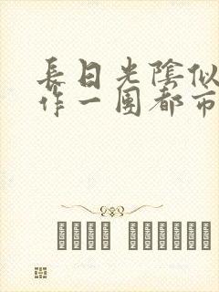 长日光阴似箭乱作一团都市言情