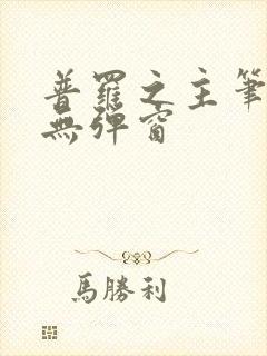 普罗之主笔趣阁无弹窗