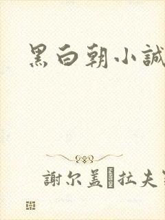 黑白朝小诚