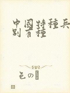 中国特种兵之特别有种