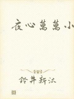 夜心万万小说