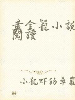 黄金笼小说免费阅读