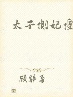 太子侧妃傻乎乎