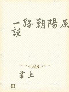 一路朝阳原著小说