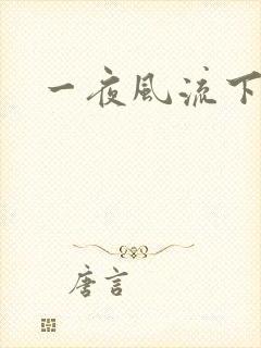 一夜风流下载