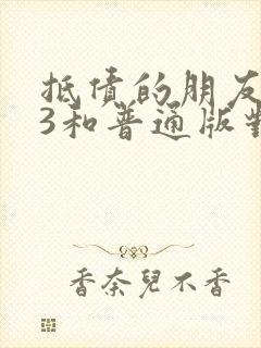 抵债的朋友麦子3和普通版对比