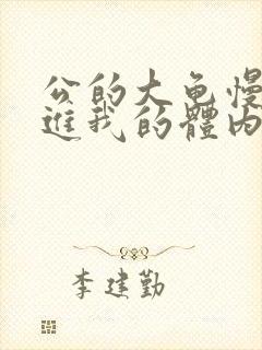 公的大龟慢慢挺进我的体内视频