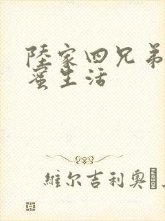 陆家四兄弟的甜蜜生活
