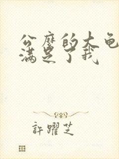 公么的大龟强大满足了我