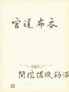 官道布衣