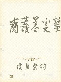 七芒星小说免费阅读全文笔趣阁