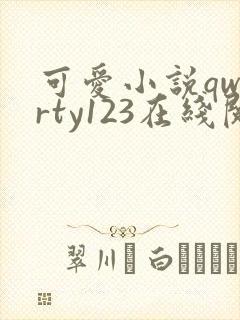 可爱小说qwerty123在线阅读笔趣阁