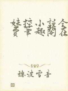 妹控小说全文免费笔趣阁在线阅读