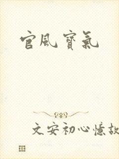 官风宝气
