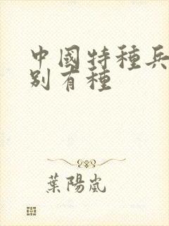 中国特种兵之特别有种