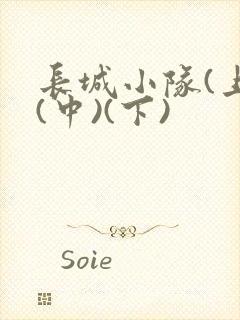 长城小队(上)(中)(下)