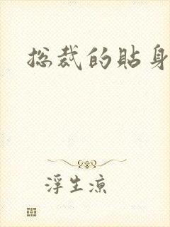 总裁的贴身女佣