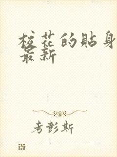 校花的贴身高手最新