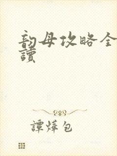 韵母攻略全文阅读