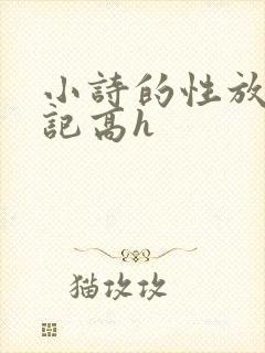 小诗的性放荡日记高h