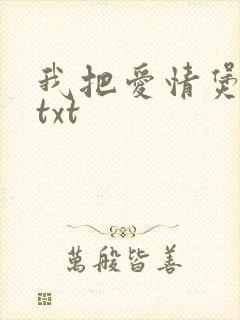 我把爱情煲成汤txt