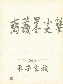 七芒星小说免费阅读全文笔趣阁