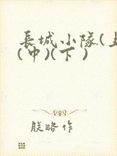 长城小队(上)(中)(下 )