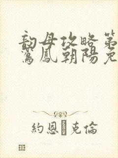 韵母攻略第二部鸾凤朝阳免费阅读