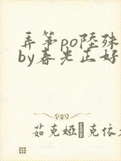 弄筝po陆殊词by春光正好