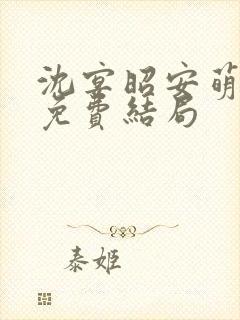 沈宴昭安萌全文免费结局