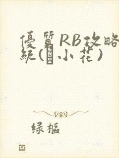 优质RB攻略系统(寀小花)