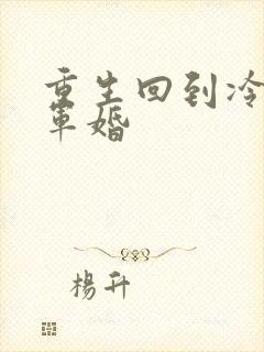 重生回到冷战前军婚