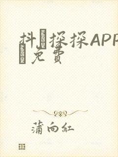 抖抈探探APP汅免费