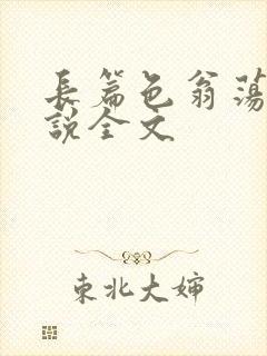 长篇色翁荡熄小说全文