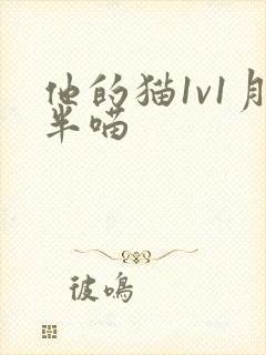 他的猫1v1月半喵
